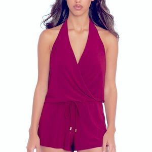 Miraclesuit Bianca halter romper
